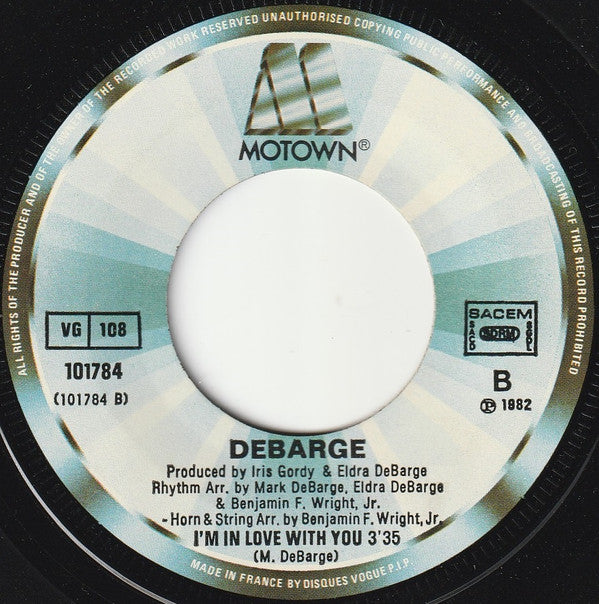 DeBarge : All This Love (7")