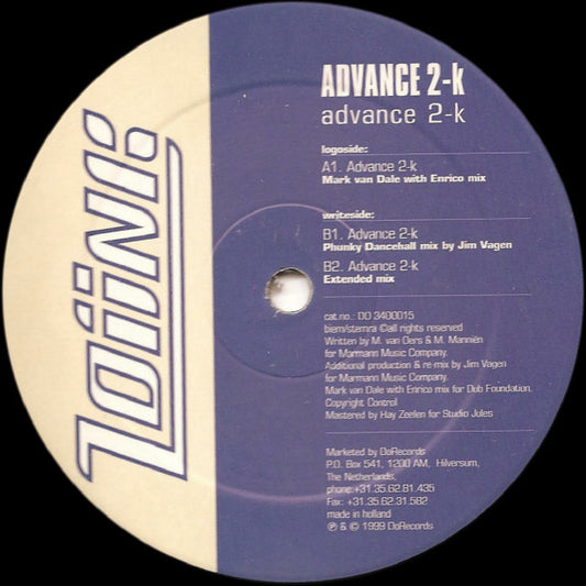 Advance-2K : Advance 2-k (12")
