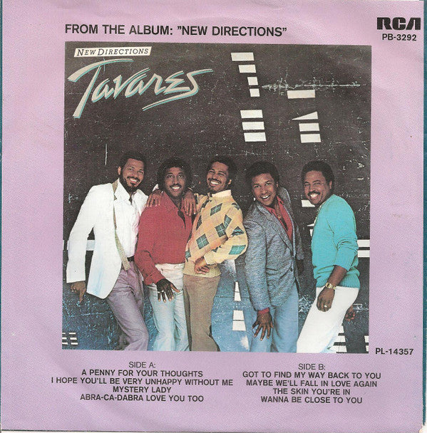 Tavares : A Penny For Your Thoughts (7", Single)