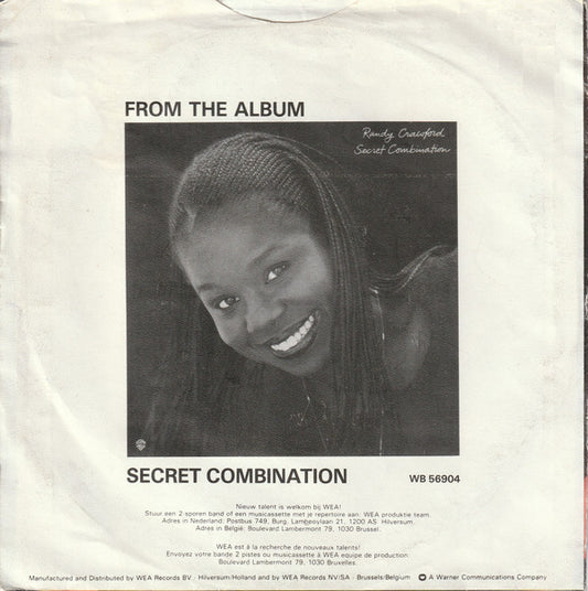 Randy Crawford : You Might Need Somebody (7", Single)