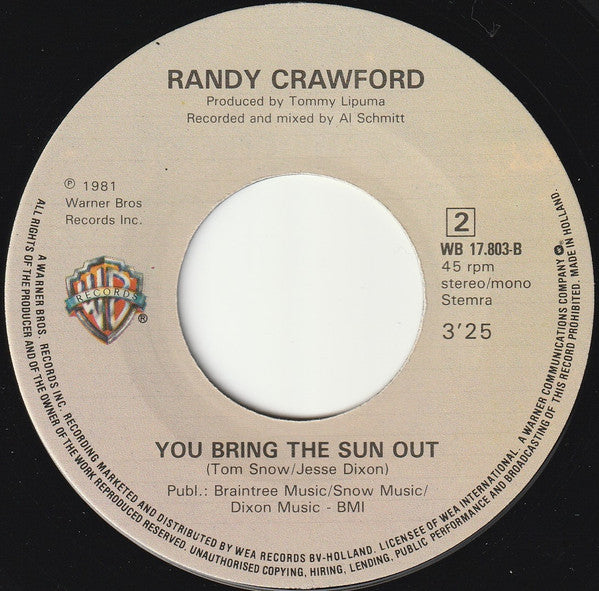 Randy Crawford : You Might Need Somebody (7", Single)