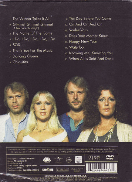 ABBA : 16 Hits (DVD-V, Comp, NTSC)