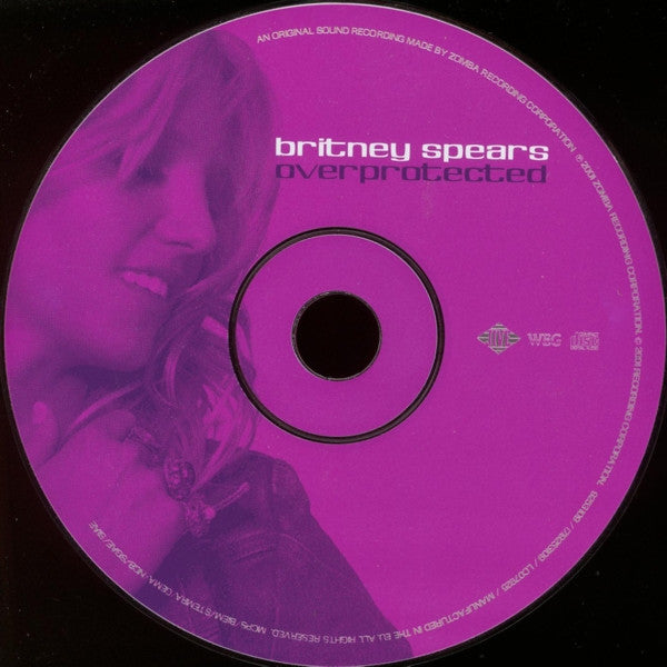 Britney Spears : Overprotected (CD, Single, Car)