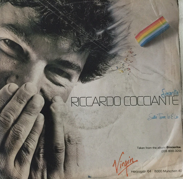 Riccardo Cocciante : Sincerità (7", Single)