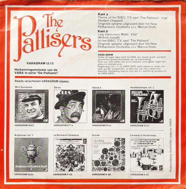 New Philharmonia Orchestra : The Pallisers (7")