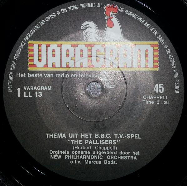 New Philharmonia Orchestra : The Pallisers (7")