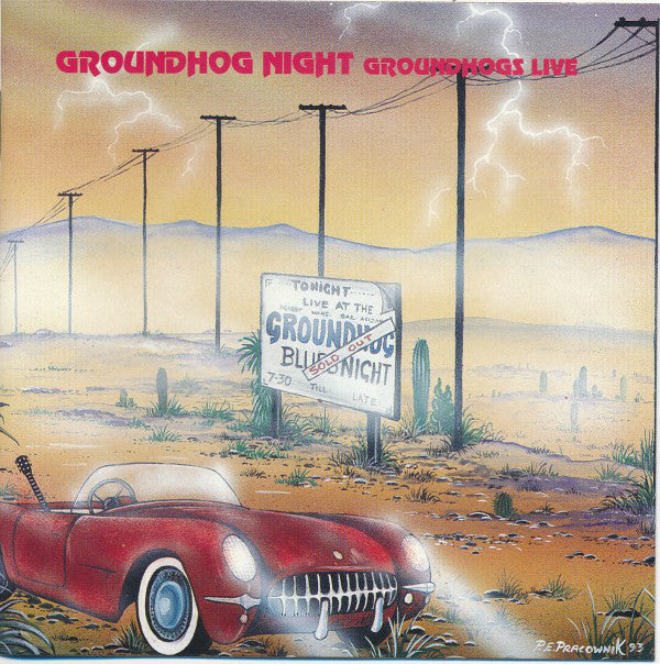 The Groundhogs : Groundhog Night - Groundhogs Live (2xCD, Album)