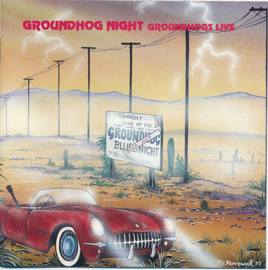 The Groundhogs : Groundhog Night - Groundhogs Live (2xCD, Album)