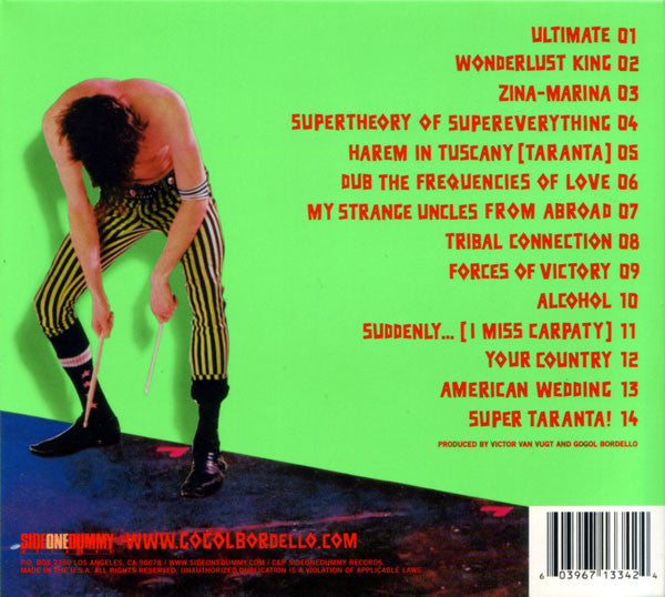 Gogol Bordello : Super Taranta! (CD, Album, Dig)