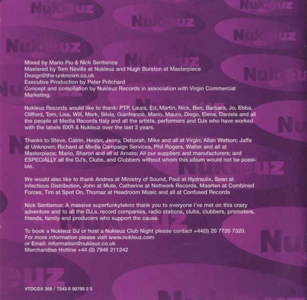 Mario Più & Nick Sentience : Big Room DJs (2xCD, Mixed)