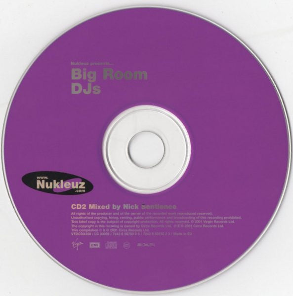 Mario Più & Nick Sentience : Big Room DJs (2xCD, Mixed)