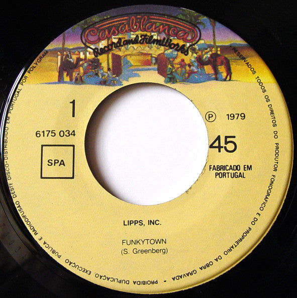 Lipps, Inc. : Funkytown (7", Single)