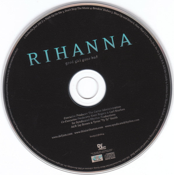 Rihanna : Good Girl Gone Bad (CD, Album, Sup)