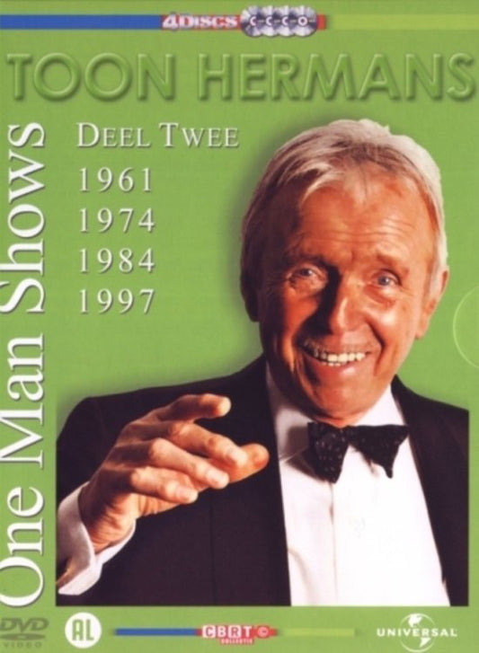Toon Hermans : One Man Shows (Deel Twee) (4xDVD-V, PAL + Box)