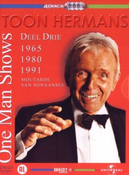 Toon Hermans : One Man Shows (Deel Drie) (4xDVD-V, PAL + Box)