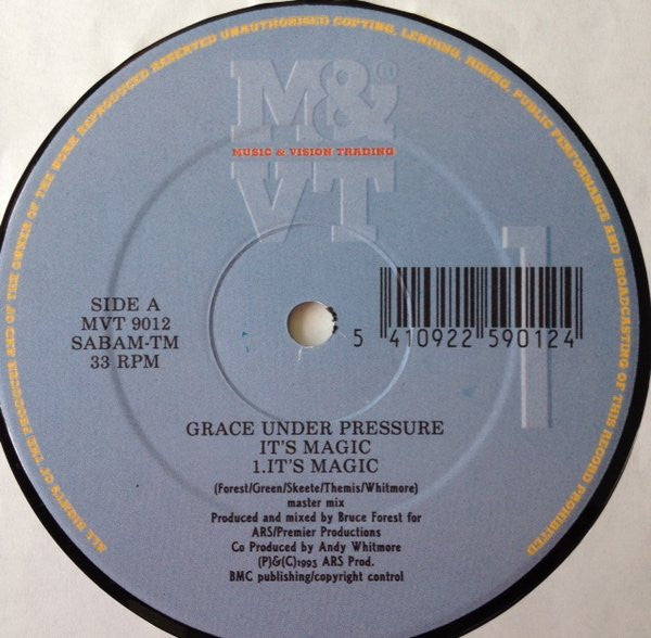 Grace Under Pressure : It's Magic (12")