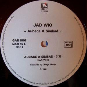 Jad Wio : Aubade A Simbad (12", Maxi)