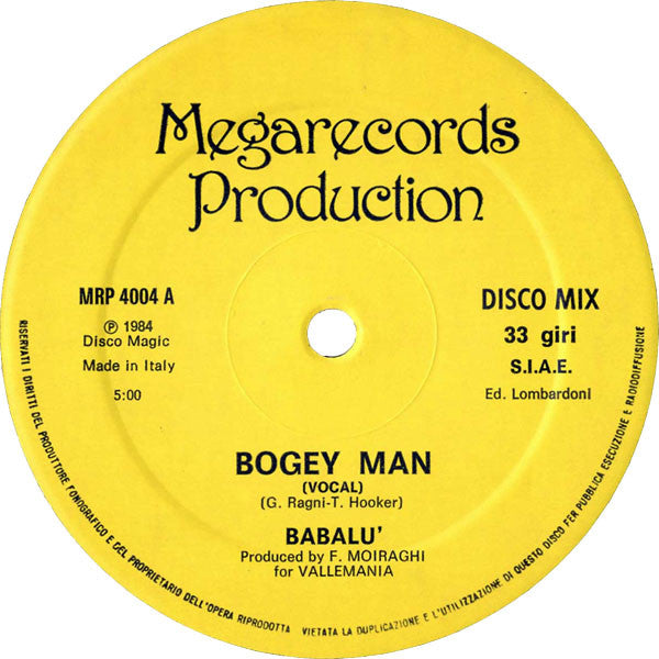 Babalu' : Bogey Man (12")