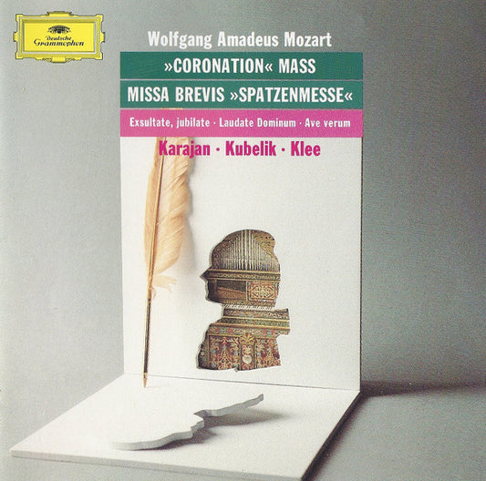 Wolfgang Amadeus Mozart, Herbert von Karajan • Rafael Kubelik • Bernhard Klee : »Coronation Mass« • Missa Brevis »Spatzenmesse« • Exsultate, Jubilate • Laudate Dominum • Ave Verum (CD, Comp, RM)