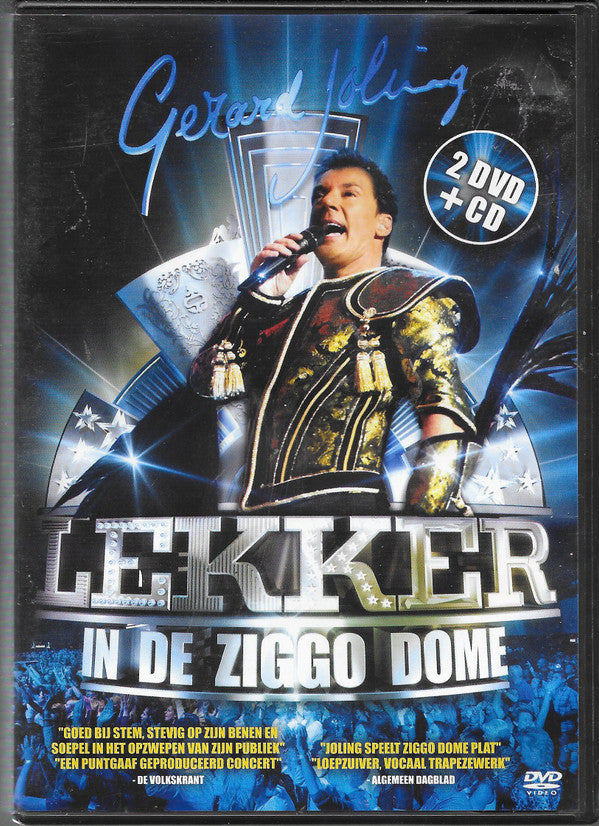 Gerard Joling : Lekker In De Ziggo Dome (2xDVD-V, Multichannel + CD, Album)
