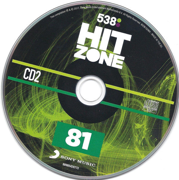 Various : 538 - Hitzone 81 (2xCD, Comp)