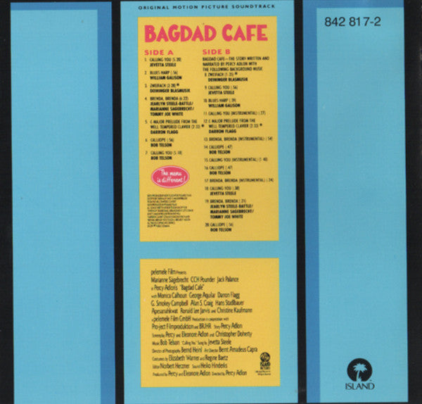 Various : Bagdad Cafe Soundtrack (CD, Album, RE)