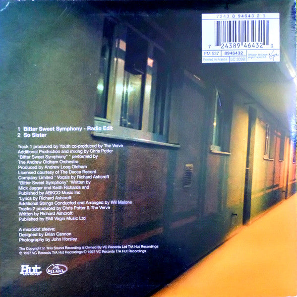 The Verve : Bitter Sweet Symphony (CD, Single, Car)