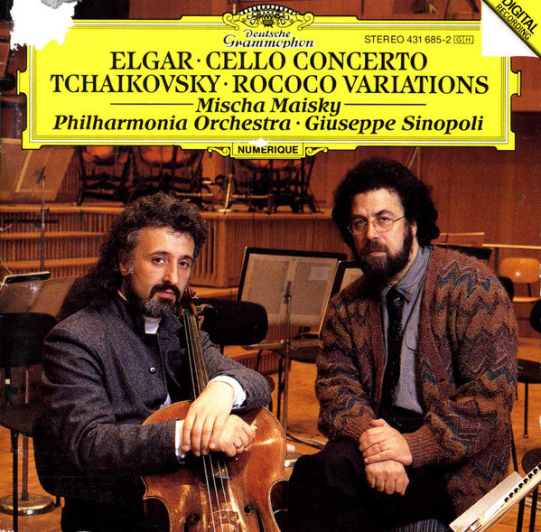 Sir Edward Elgar, Pyotr Ilyich Tchaikovsky - Mischa Maisky, Philharmonia Orchestra, Giuseppe Sinopoli : Cello Concerto / Rococo Variations (CD)