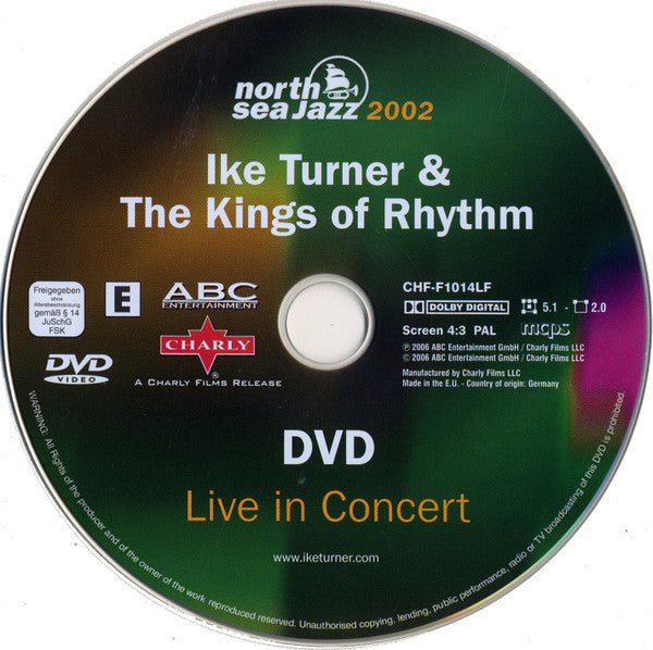 Ike Turner's Kings Of Rhythm : Live In Concert (DVD-V, PAL + CD)