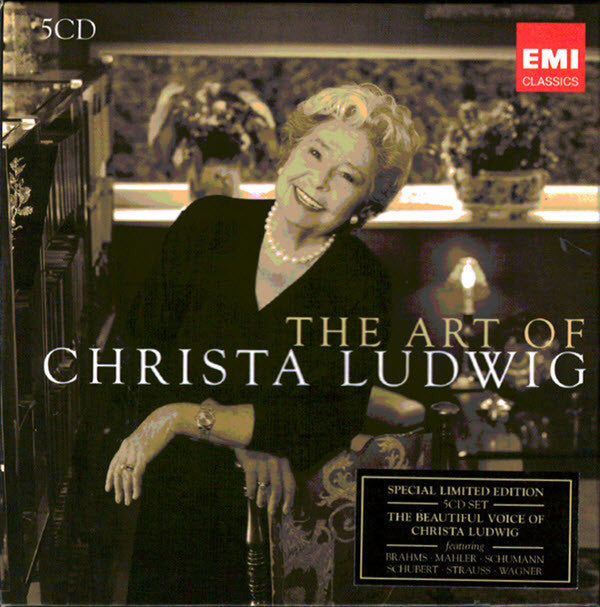 Christa Ludwig : The Art of Christa Ludwig (5xCD, Comp, Ltd, RM + Box)