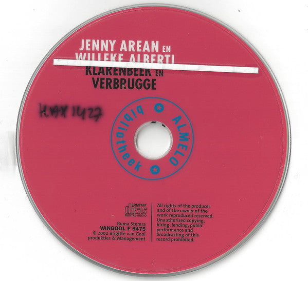 Jenny Arean En Willeke Alberti : Klarenbeek En Verbrugge (CD)