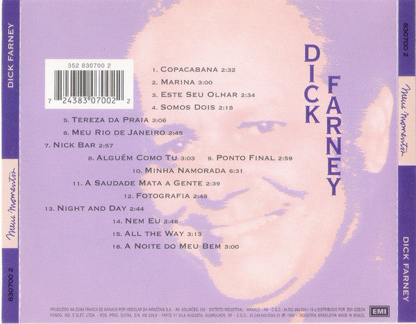 Dick Farney : Meus Momentos (CD, Comp)