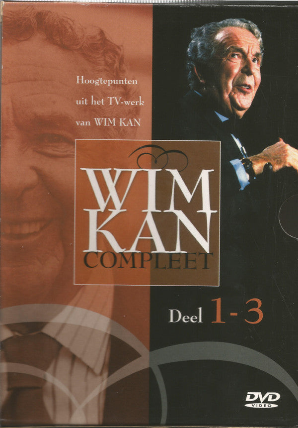 Wim Kan : Compleet (Hoogtepunten Uit Het TV-werk Van Wim Kan) (3xDVD-V, PAL + Box)