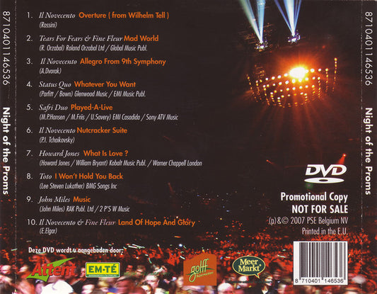Various : Night Of The Proms (DVD-V, PAL)