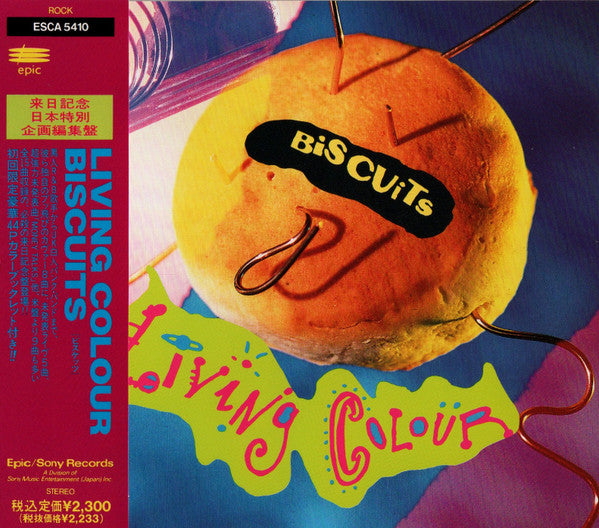Living Colour : Biscuits (CD, Ful)