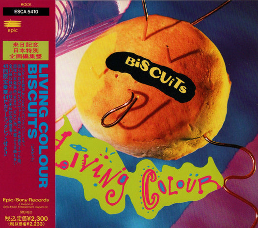 Living Colour : Biscuits (CD, Ful)