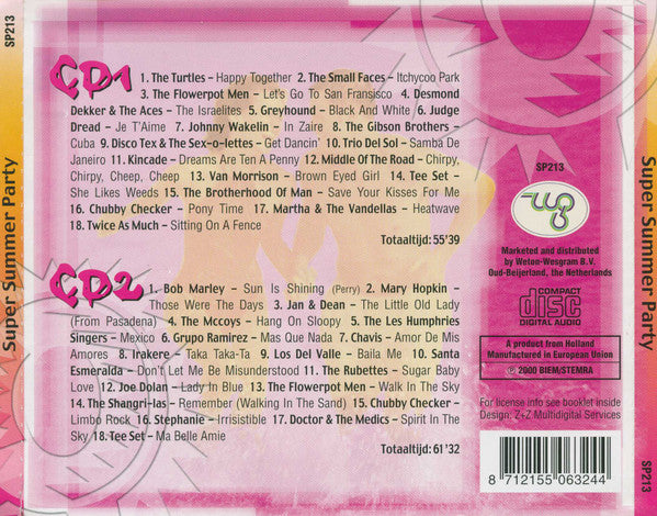 Various : Super Summer Party (2xCD, Comp)