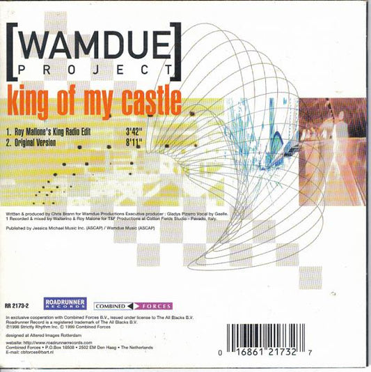 Wamdue Project : King Of My Castle (CD, Single, Car)