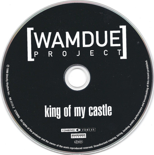 Wamdue Project : King Of My Castle (CD, Single, Car)