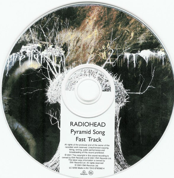 Radiohead : Pyramid Song (CD, Single, Car)