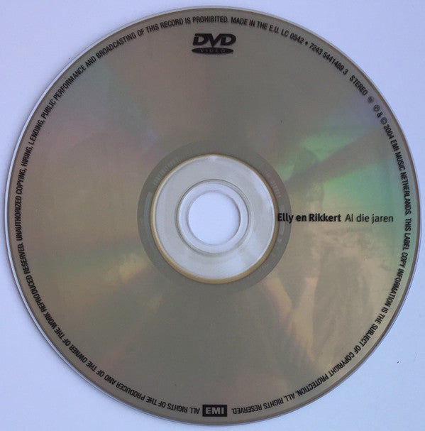 Elly & Rikkert : Al Die Jaren (DVD)
