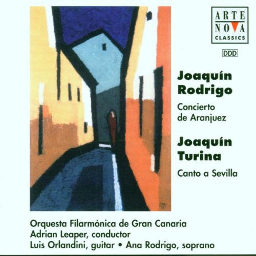 Joaquín Rodrigo, Joaquín Turina, Orquesta Filarmónica De Gran Canaria, Adrian Leaper, Luis Orlandini, Ana Rodrigo : Concierto De Aranjuez / Canto A Sevilla (CD)