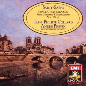 Camille Saint-Saëns, Jean-Philippe Collard, André Previn, Royal Philharmonic Orchestra : Concertos Pour Piano Nos. 2 & 4 (CD, Comp)