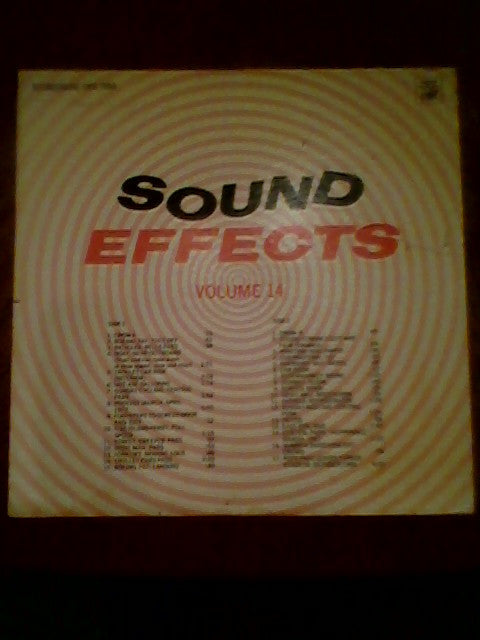 Unknown Artist : Sound Effects Volume 14 (LP)