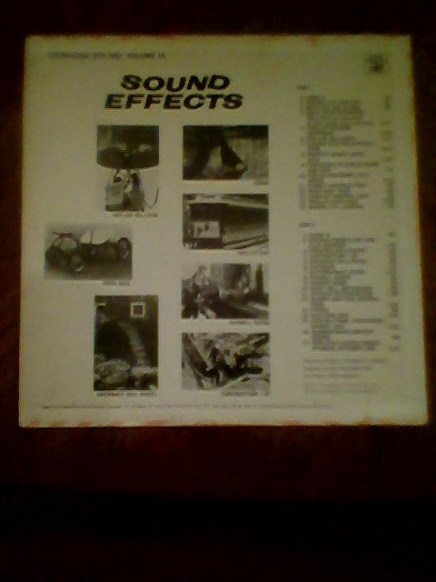 Unknown Artist : Sound Effects Volume 14 (LP)