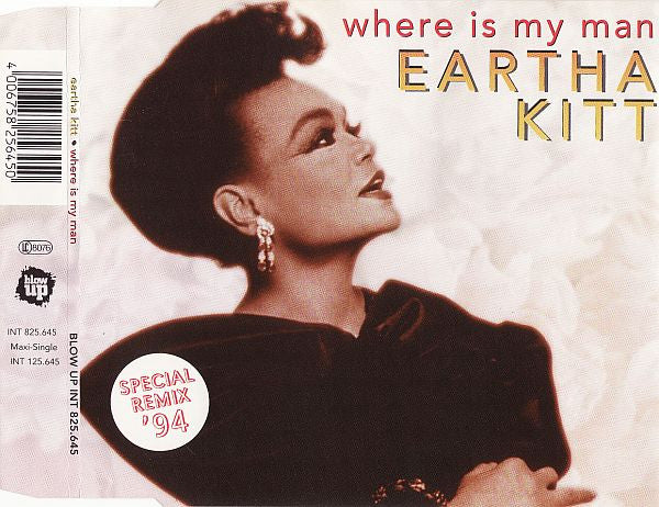 Eartha Kitt : Where Is My Man (Special Remix '94) (CD, Maxi)