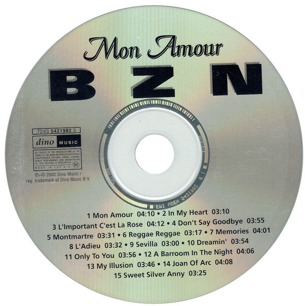 BZN : Mon Amour (CD, Comp)