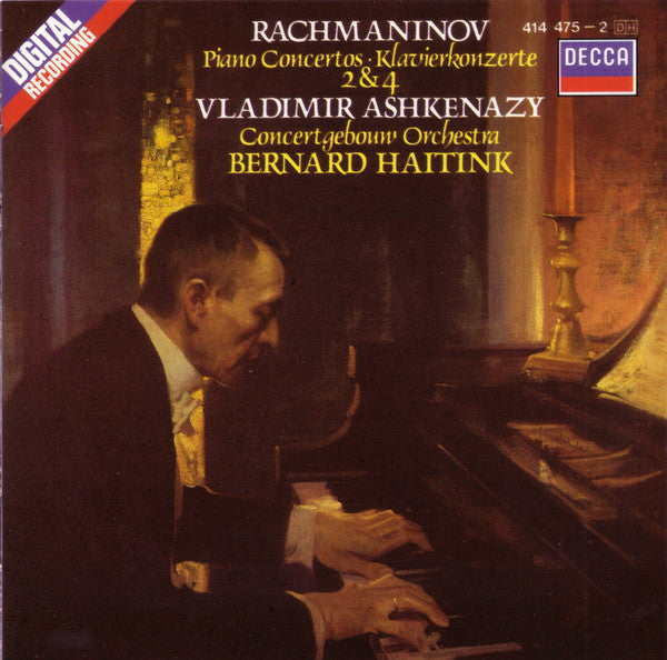 Sergei Vasilyevich Rachmaninoff - Vladimir Ashkenazy, Concertgebouworkest, Bernard Haitink : Piano Concertos = Klavierkonzerte 2 & 4 (CD, Album)