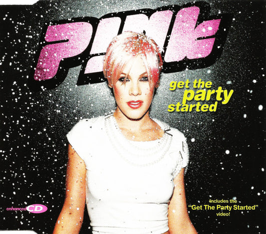 P!NK : Get The Party Started (CD, Single, Enh)