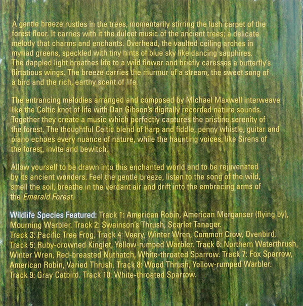 Dan Gibson : Emerald Forest (CD, Album, Enh)